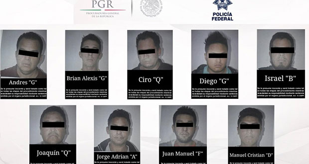 PGR detiene a 23 por robo de gasolina en Puebla y Estado de México