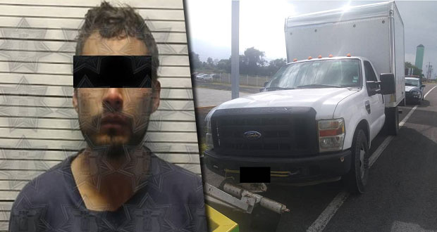 Detienen a uno y aseguran 2 camionetas con huachicol en Texmelucan