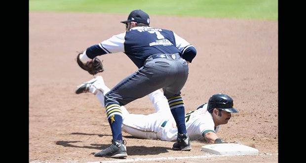 Pericos de Puebla liga segunda serie ganada y vence al Rieleros