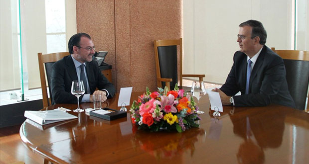 Ebrard inicia transición con Videgaray