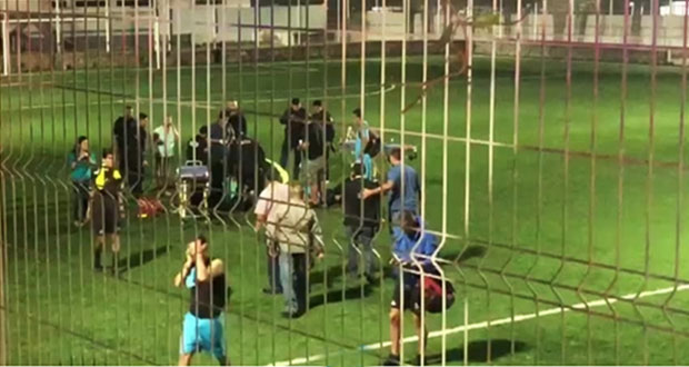 Saldo de 4 heridos deja balacera en cancha de futbol, en Guadalajara