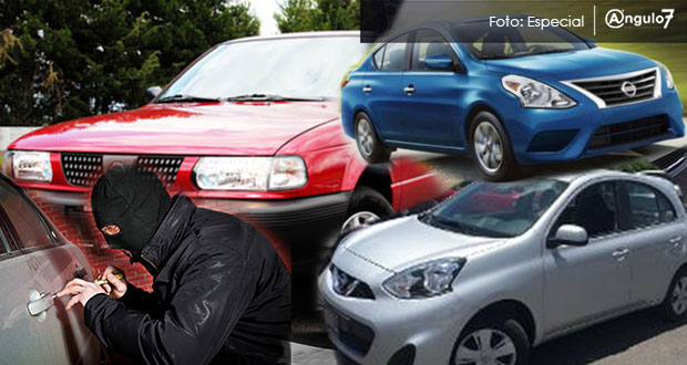 En 12 meses, roban 6 mil 174 autos asegurados en Puebla; 4ª mayor incidencia