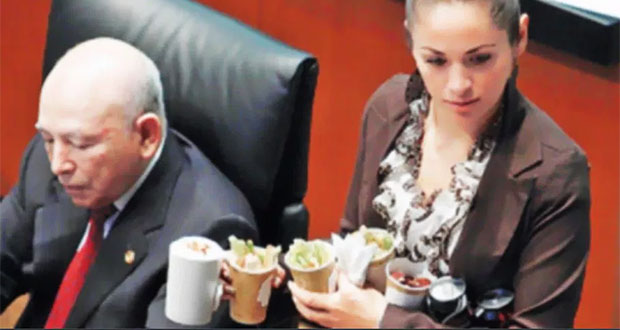 Por quejas de PRI, PAN, NA y PRD, habrá barra alimentos en Senado