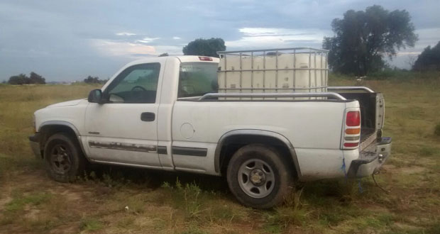 Ejército y SSP recuperan 11 unidades y 9 mil litros de gasolina