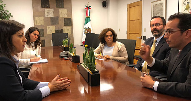 Asegura Rivera que reforzará atención a migrantes poblanos en NY