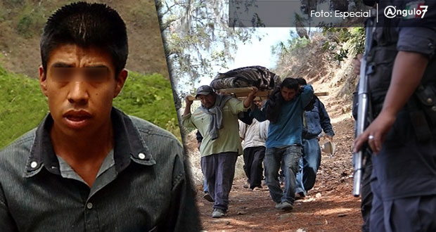 40 años de prisión a uno de los responsables de asesinar a 11 en Coxcatlán