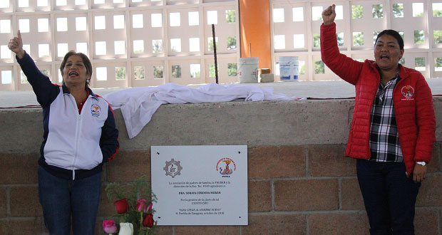 Entregan clave a secundaria técnica al norte de la ciudad