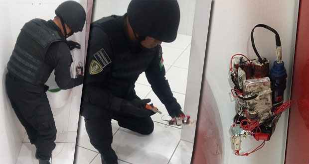 Grupo Potasio atiende amenaza de bomba en UVM y destruye artefacto