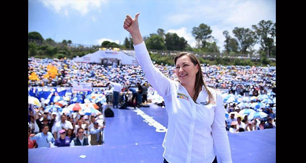 Dirigentes del PAN respaldan fallo de TEEP a favor de Martha Erika