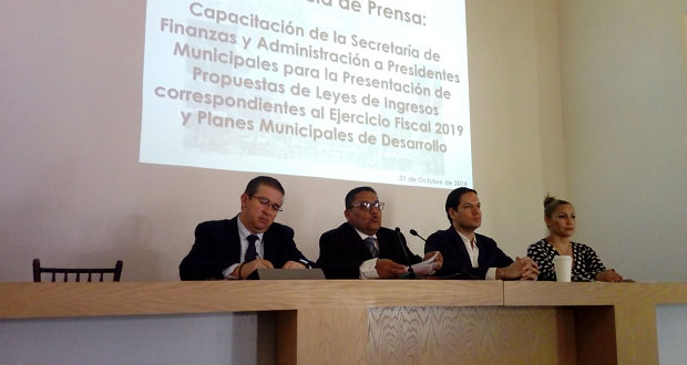 Invitan a ediles a capacitación para presentar ley de ingresos 2019