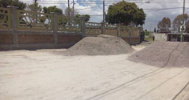 Construirán estacionamiento para iglesia en Balcones del Sur