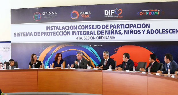 Puebla, primero en instalar consejo a favor de la niñez y juventud