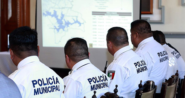 Reportan 55 detenidos en mesa de seguridad de Comuna poblana