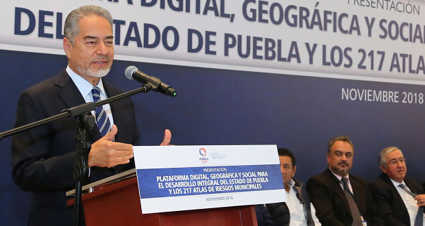 Gobierno estatal entrega Atlas de Riesgo a los 217 municipios