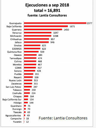 Crecen 34.4% ejecuciones en Puebla; hasta septiembre hallan 355 víctimas