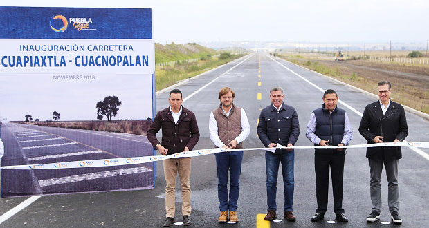 Gali inaugura autopista Cuapiaxtla-Cuacnopalan en San José Chiapa