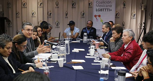 CNDH y Conapred buscan impulsar agenda a favor de sector Lgbttti