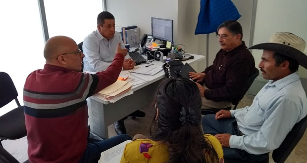 Ixcaquixtla pide apoyo a Ceaspue para mejorar servicio de agua