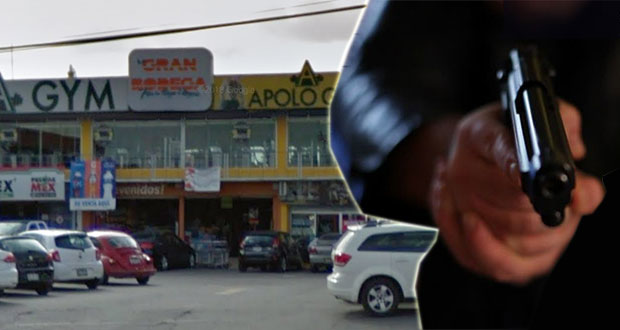 Roban cajero de Santander en Gran Bodega de Camino a Tlaltepango