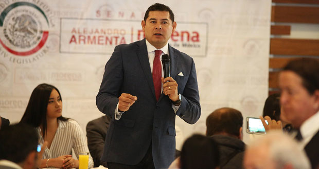 Seré gobernador “cuando Dios y los poblanos quieran”: Armenta