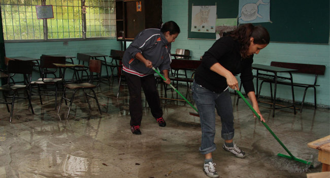 Por lluvias, 320 escuelas de Puebla serán intervenidas: Capcee. Foto: EsImagen