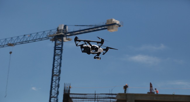Investigadores de la Cimat diseñan un dron para localizar y rescatar personas. Foto: Especial