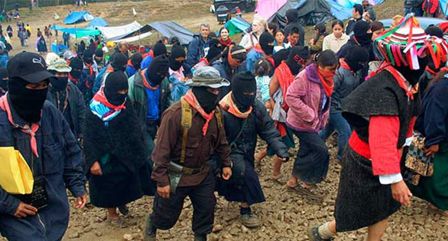 EZLN acusa que SRE les ha negado pasaportes para ir a Europa