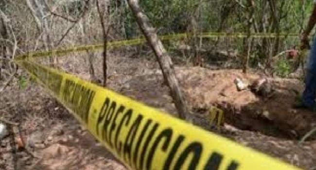 Hallan fosa con cadáver en campos de cultivo de Coronango