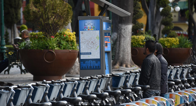 Banck hereda obra de biciestacionamiento de RUTA Línea 2 a Claudia Rivera