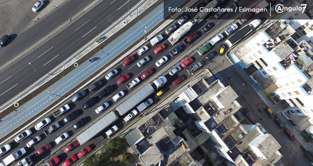 Congestión vial cuesta más de 4 mil mdp a Puebla-Tlaxcala; 4º mayor desembolso