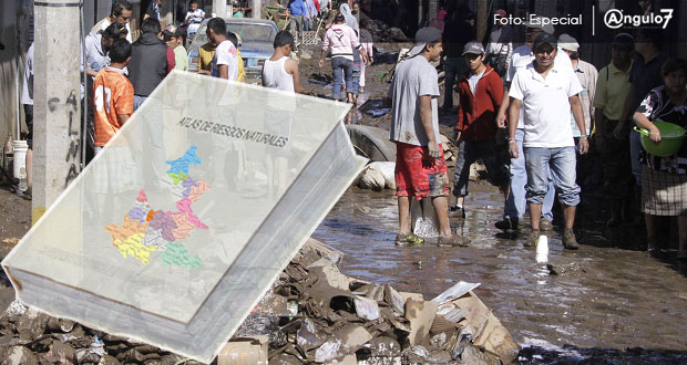 62 zonas de la capital de Puebla, en riesgo “alto” de inundaciones: atlas