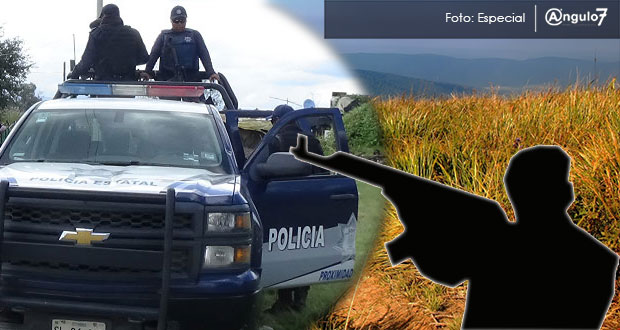 Comando que “custodiaba” pipa balea a policías estatales en Amozoc