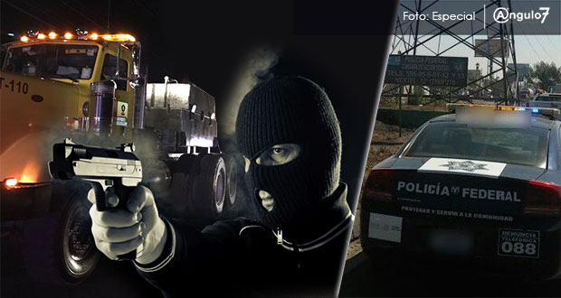Acepta PF que la Puebla-México es foco rojo en robo a transporte de carga. Foto: Especial