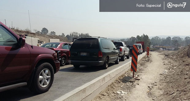 A 3 meses de abrirse, puentes de periférico en 24 sur aún sin terminar