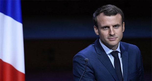 Emmanuel Macron, el primer presidente de Francia sin partido.
