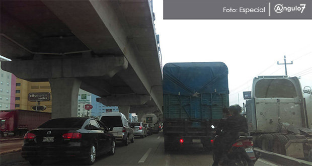 Habrá cierres de circulación por obras en la México-Puebla