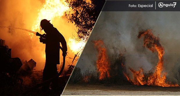 Hasta marzo, Puebla es 3º con más incendios y 7º con mayor superficie afectada