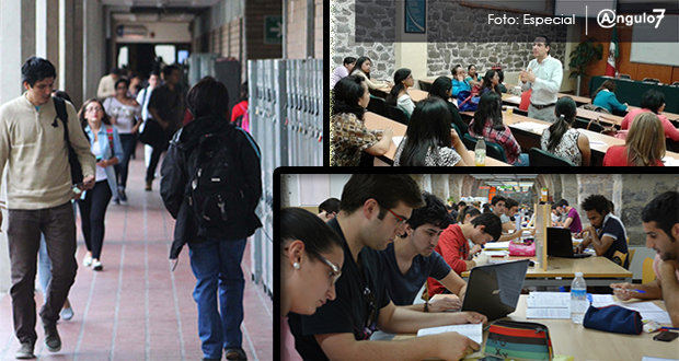 Mejorar salud mental y clases mixtas esperan universitarios de Puebla en 2022