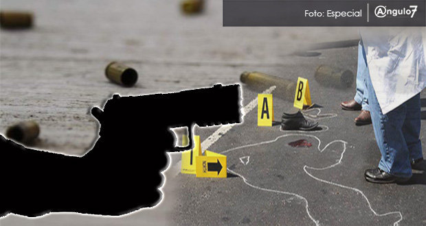 Asesinan a balazos a hombre en Acajete