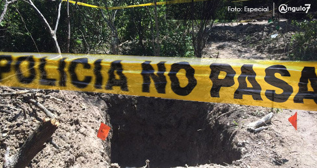 Encuentran tres cadáveres en pozo seco y fosa clandestina de Huixcolotla
