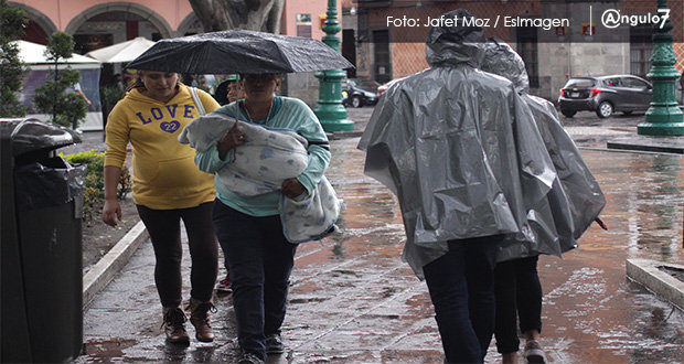 Pronostican lluvias fuertes en todo Puebla durante la semana