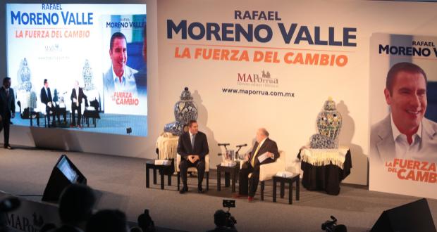 MA Porrúa rentó Auditorio Reforma para promocionar libro de RMV