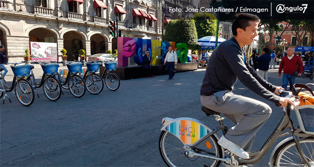 Cycloshare no pudo con segunda etapa de BiciPuebla; lleva 2%