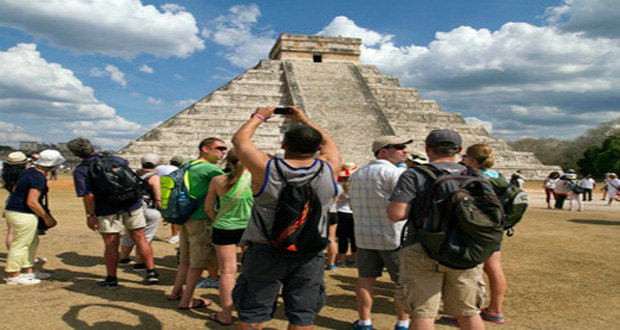 Turismo internacional en México crece 37.7% en diciembre