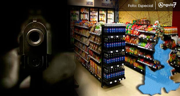 Puebla, 6º en robos a comercios con 3 mil 120