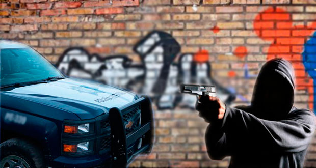 Tras robar camión, delincuentes se enfrentan a policías en Tecamachalco