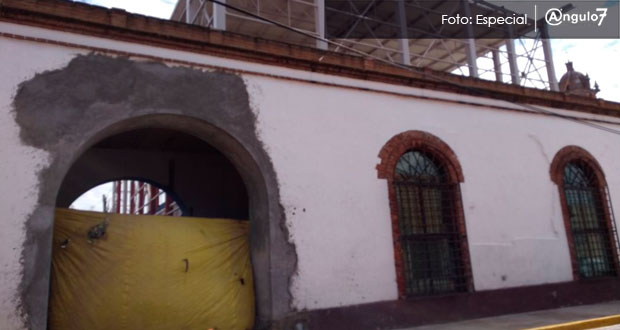 Teatro municipal de San Pedro Cholula, al 90 por ciento