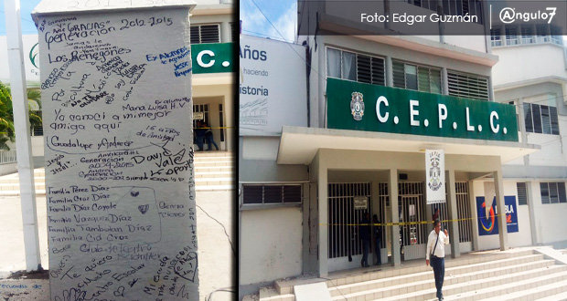 Demuelen Centro Escolar en Izúcar; padres exigen más seguridad en el nuevo