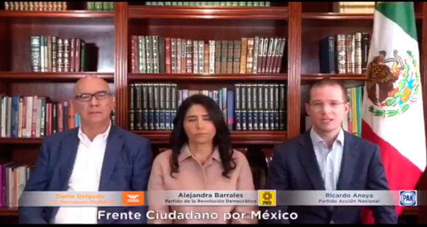 INE avala el Frente Ciudadano por México pese a críticas