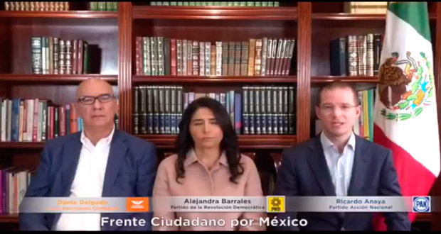 INE avala el Frente Ciudadano por México pese a críticas